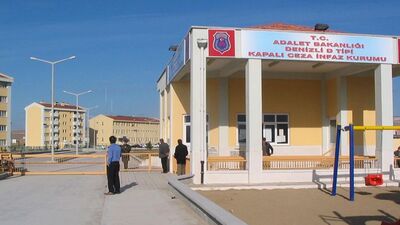 Denizli cezaevinde isyan!