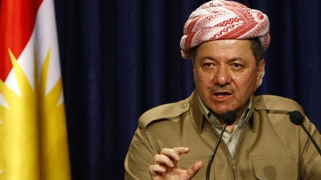 Barzani'den Davutoğlu'na teşekkür