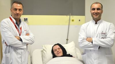 Kanseri karnındaki bebeğiyle yendi!