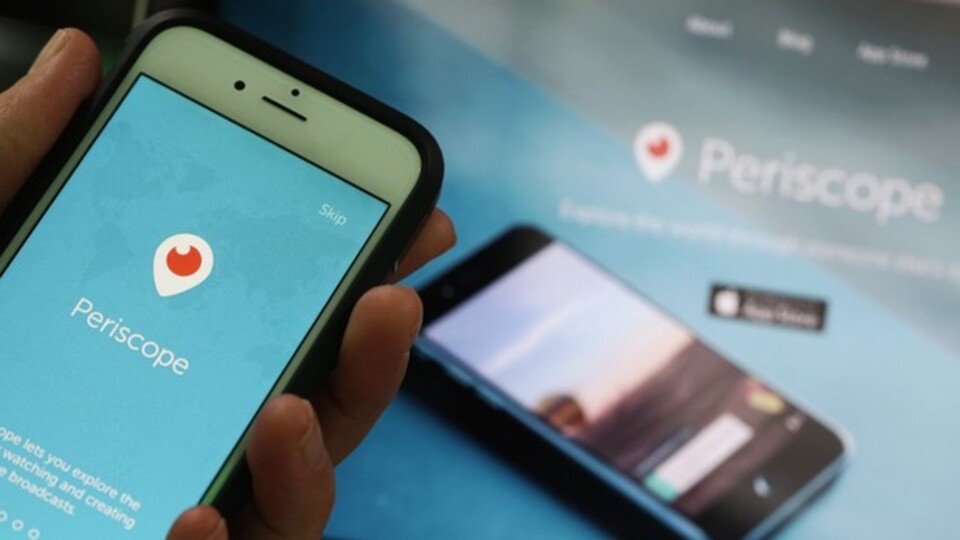 Periscope'ta skandal