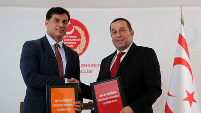 KKTC'de hükümet onaylandı