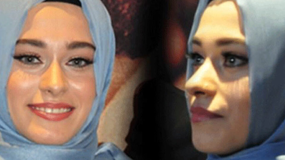 O da tesettüre girdi