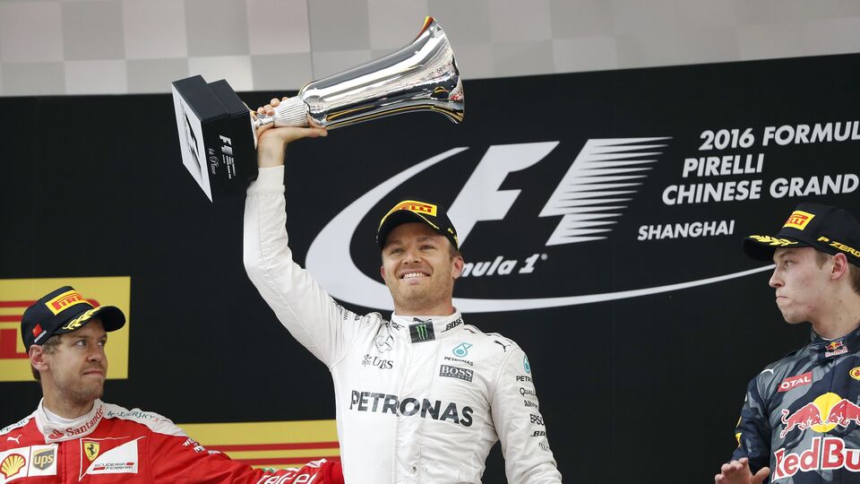 Rosberg'ten üst üste 6. zafer