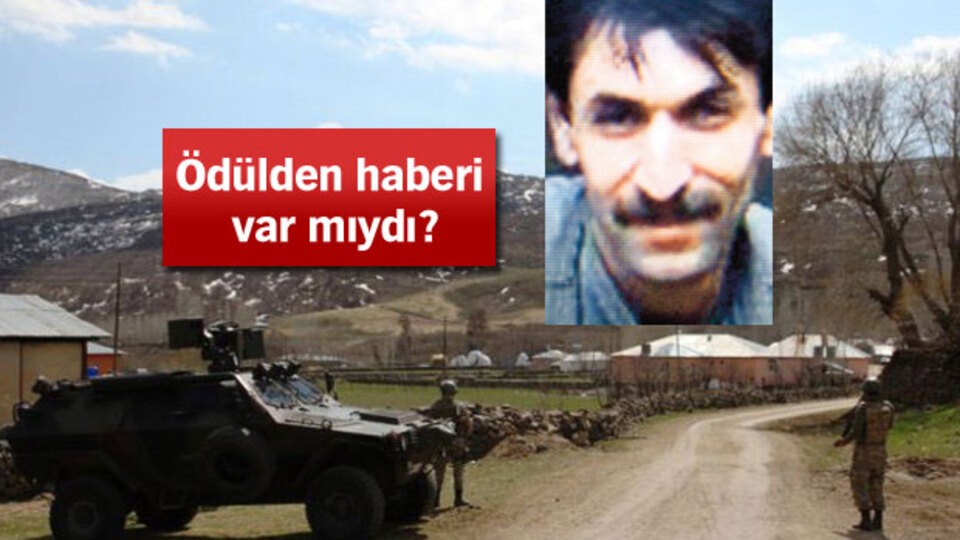 1 milyon TL ödüllü teröristi bir nine ihbar etti!