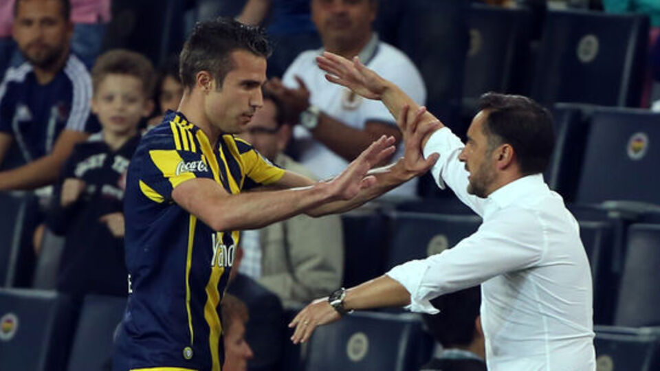 Vitor Pereira maçta keyif yaptı!