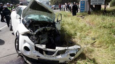 Tekirdağ'da kahreden kaza