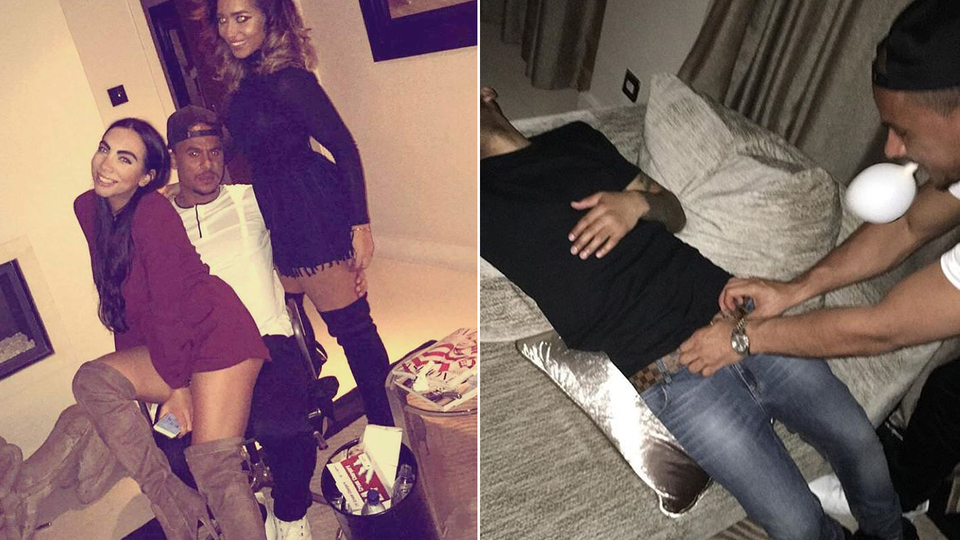 Kaptan otelde dağıttı!