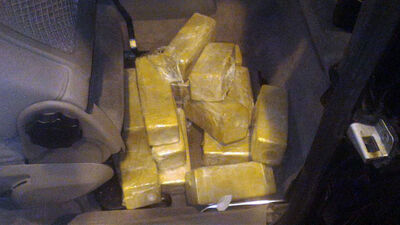 Sınırda uyuşturucu operasyonu