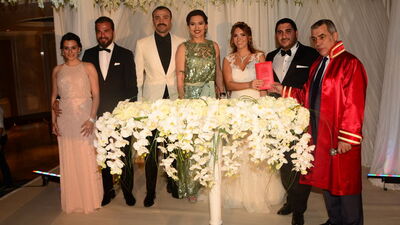 Mutluluğa şahit oldular