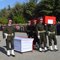 Şırnak şehitleri için askeri tören