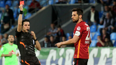 'G.Saray'ın kırmızı kartı...'