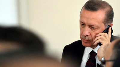 Erdoğan'dan taziye telefonu