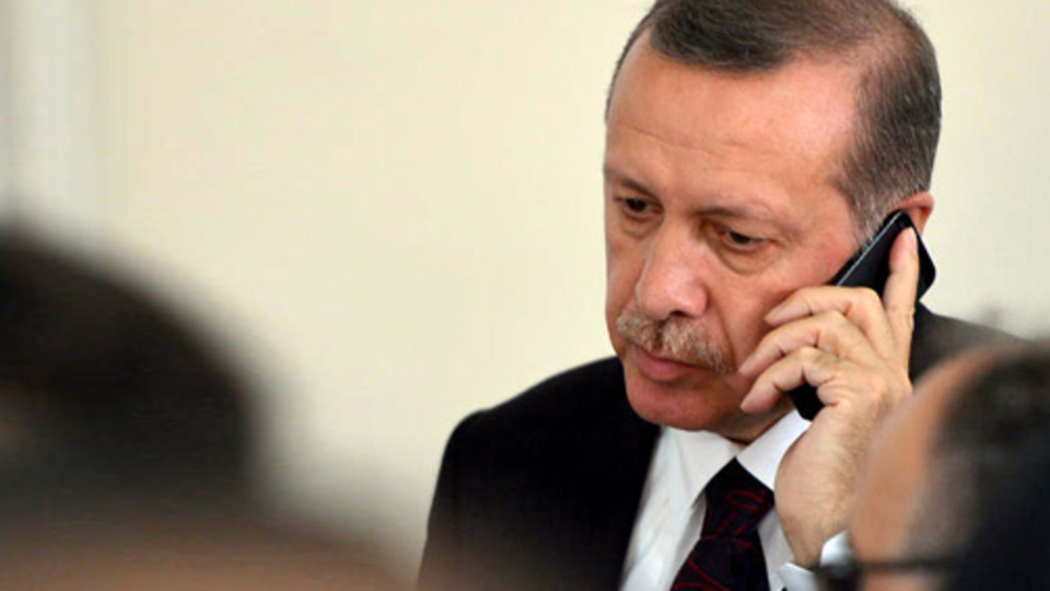 Erdoğan'dan taziye telefonu