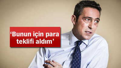 Ali Koç: Hayatımda ilk kez başıma geliyor