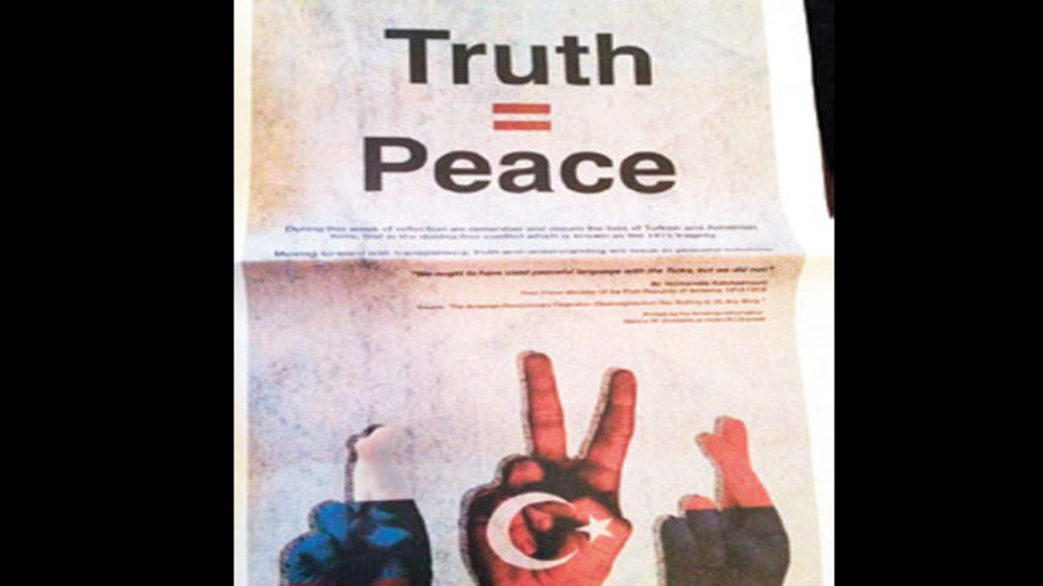 WSJ'de yayımlandı: Ermenistan Gerçeklerini Kontrol Et!