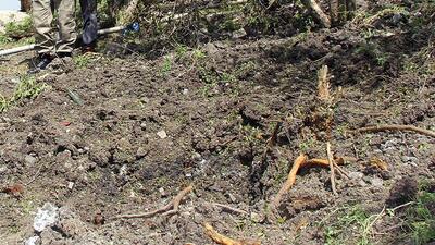 Yayladağı'na havan topu mermisi düştü!