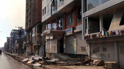 Yüksekova'da temizlik çalışmaları sürdürülüyor