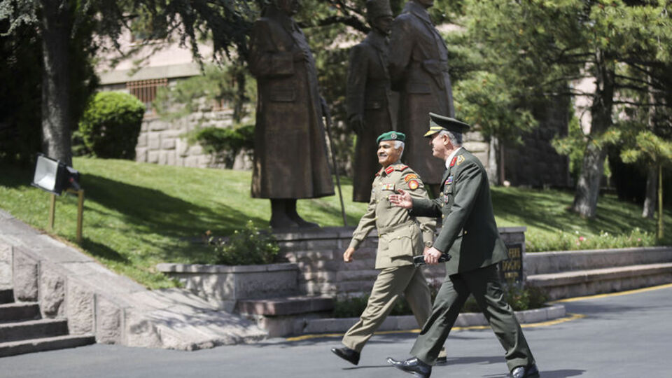 Kuveyt Genelkurmay Başkanı Ankara'da