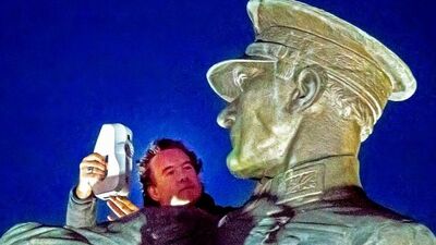 İlk dijital Atatürk heykelinde sona doğru