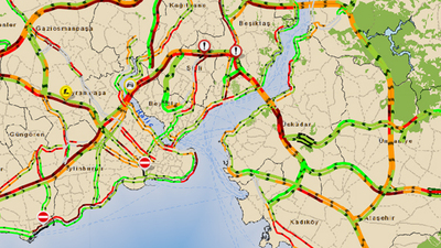 İstanbul'da akşam trafiği!