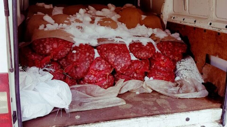 Yurt dışına kaçırılırken yakalandı! Tam 1 ton 825 kilo