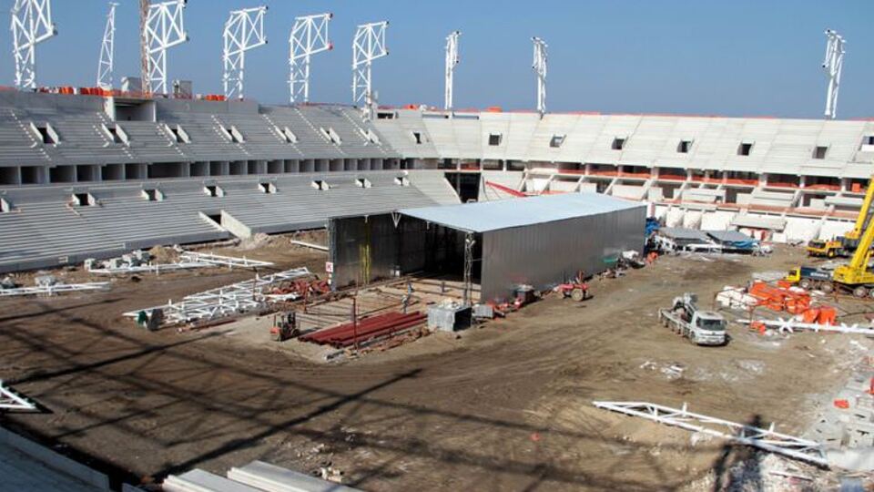 Samsun Stadı'nda sona doğru