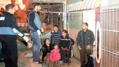 Ne olduğunu anlayamadılar! Suriyeli dilencilere operasyon