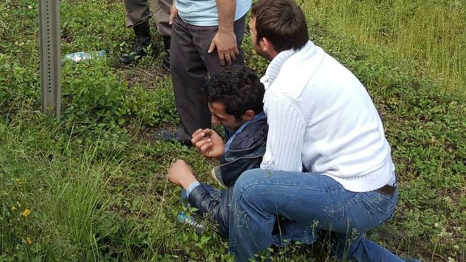 Acı an! "Baba ben daha yeni evlendim"