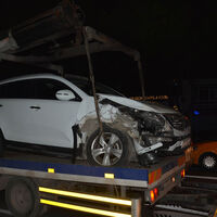 Ünlü sanatçı kaza geçirdi!