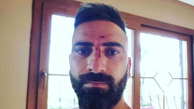 Trafikte 8 kişiyi tek başına dövdü