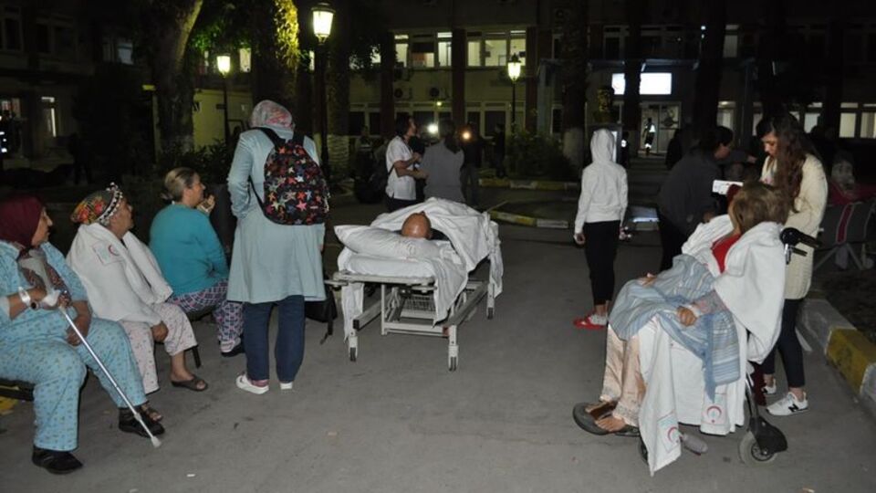 Hastanede korkutan yangın!