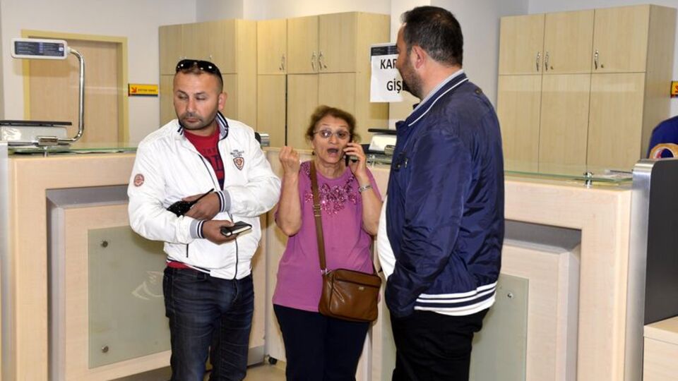 Dolandırılmaktan son anda kurtarılmıştı