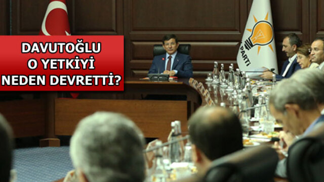 AK Parti MKYK'da alınan kararın perde arkası