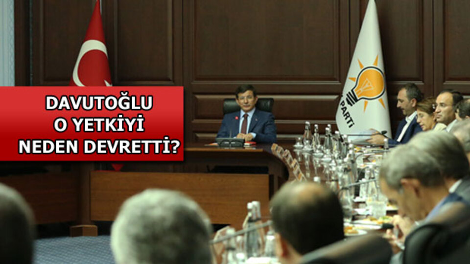 AK Parti MKYK'da alınan kararın perde arkası