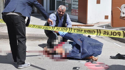 Eskişehir'de dehşet: 8'inci kattan beton zemine çakıldı!