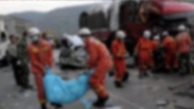 Çin'de korkunç kaza: 13 kişi