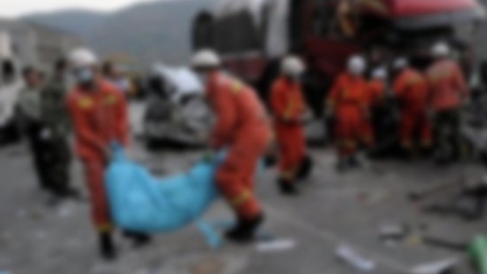 Çin'de korkunç kaza: 13 kişi