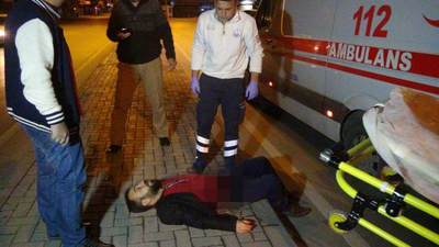 Kadın pazarlamaya çalışırken bıçaklandı