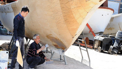 Denizi olmayan şehre tersane