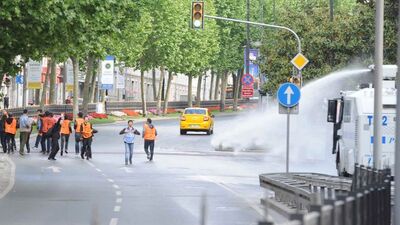 Taksim, Şişli, Beşiktaş ve Bakırköy'de 1 Mayıs müdahalesi!