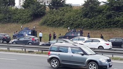 TEM'de şüpheli paket alarmı!