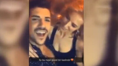 Burcu Esmersoy kendinden geçti