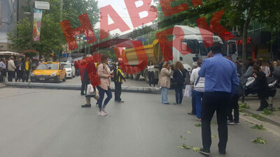 Bağdat Caddesi'nde bir faciadan daha kıl payı dönüldü!