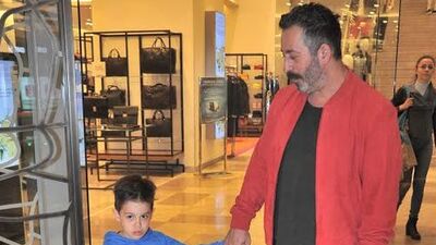 Baba-oğul rengarenk