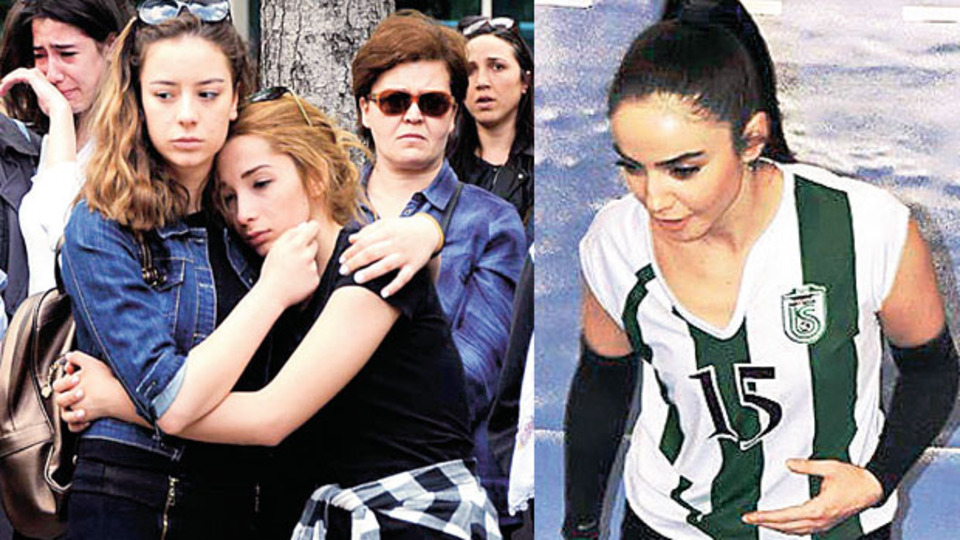 Voleybolcu Merve kaza kurbanı