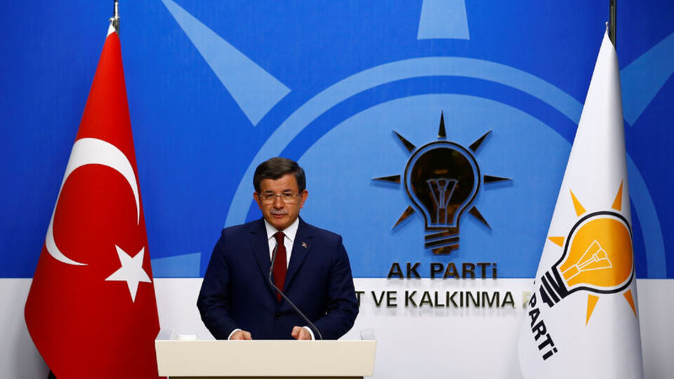 Ahmet Davutoğlu'ndan basın açıklaması