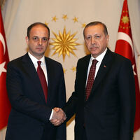 Erdoğan Çetinkaya ile görüştü