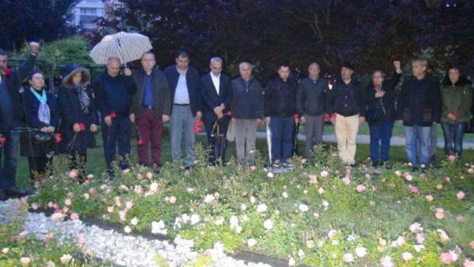 'Üç fidan', idam edildikleri saatte anıldı