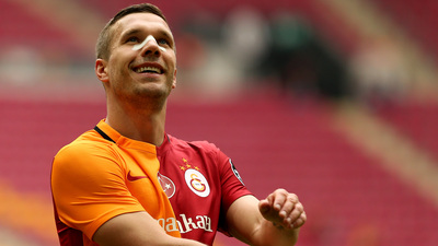 G.Saray'da Podolski şoku