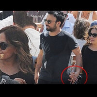 Tarkan ve eşi Pınar Dilek balayında